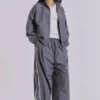 Grey Vapor Tracksuit Bottoms