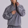 Grey Vapor Tracksuit Top