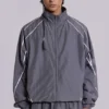 Grey Vapor Tracksuit Top