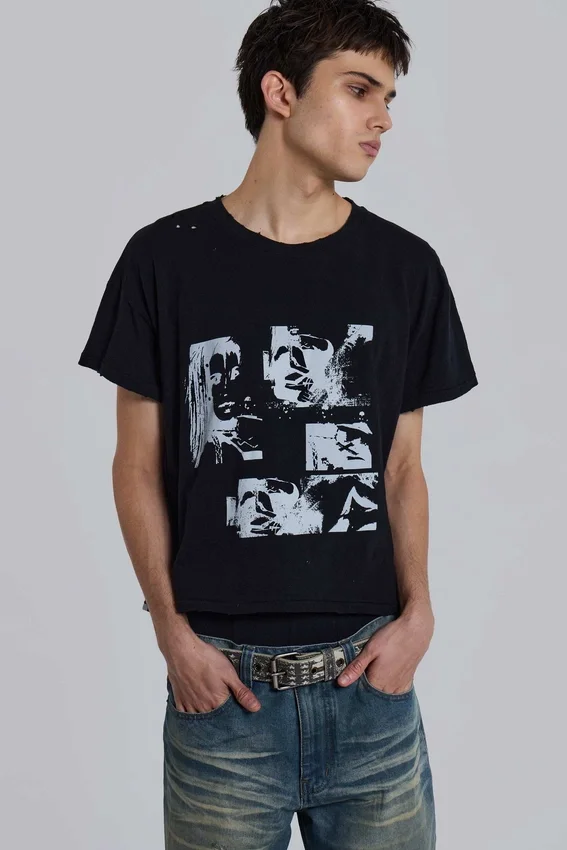 Gun Girl Cropped T-Shirt