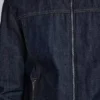 Indigo Bedrock Denim Jacket