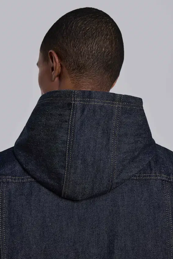 Indigo Bedrock Denim Jacket