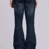 Indigo Creased Drift Bootcut Jeans