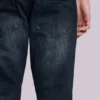 Indigo Creased Drift Bootcut Jeans