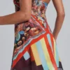 Ixia Chiffon Bandana Scarf Dress