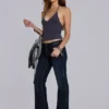 Kayla Halter Top in Slate
