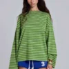 Klyne Stripe Long Sleeve Top