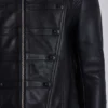 Leather Military Jacket