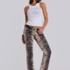 Leona Bootcut Cooper Jeans in Tiger