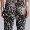 Leona Bootcut Cooper Jeans in Zebra
