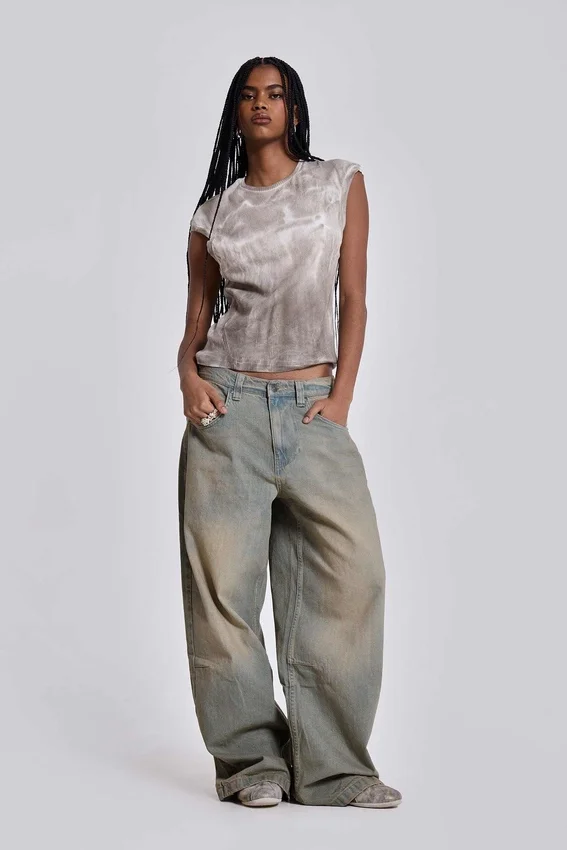 Light Wash Colossus Fit Jeans