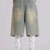 Light Wash Jumbo Jorts