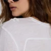 Linen V-Neck T-Shirt