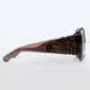 Majorette Oversized Round Sunglasses in Brown