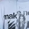 Make Noise Spliced Cropped T-Shirt