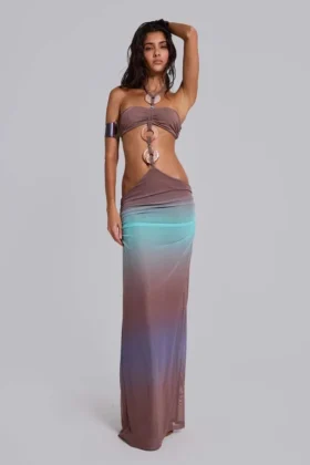 Marilis Ombre Maxi Dress