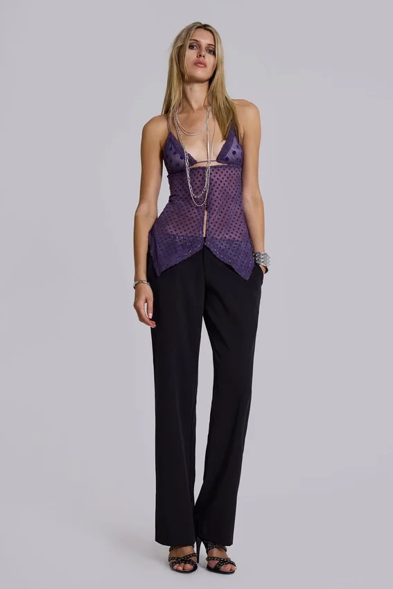 Maude Polka Dot Cami Top