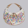 Mavie Button Shoulder Bag