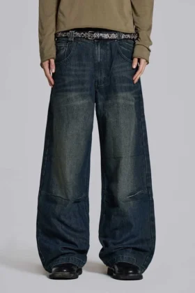 Mid Blue Slub Colossus Jeans