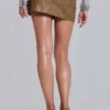Mirielle PU Leather Mini Skirt