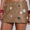 Mirielle PU Leather Mini Skirt