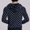 Mono Black Polkadot Hoodie