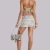 Morgana Metallic Sequin Chiffon Top