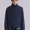 Navy Vapor Tracksuit Top