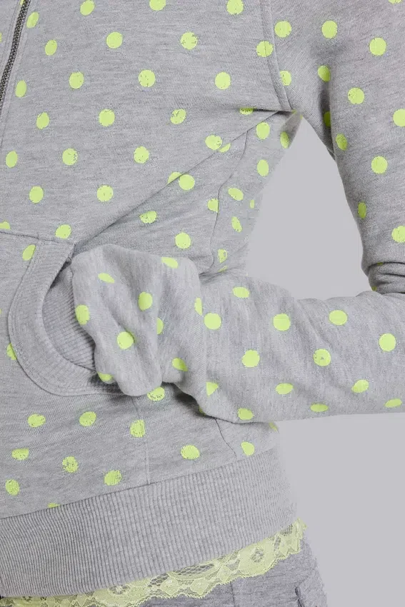 Neon Polkadot Hoodie