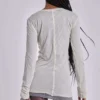 Oatmeal Mist Mini Dress