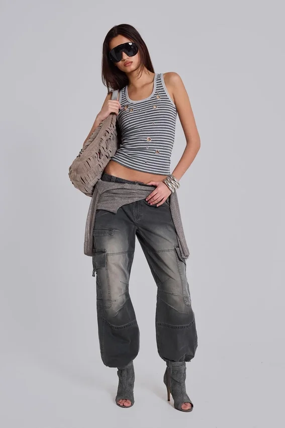 Off Duty Straight Leg Cargos