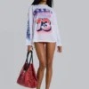 Off-Side Airbrush Airtex Oversized Tee