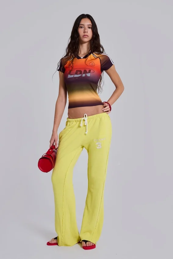 Ombre No.13 Football Baby Tee