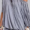 Ophidian Fringe Jersey Mini Dress