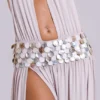 Oryx Maxi Dress with Shells