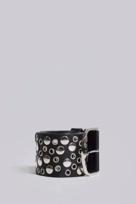 Osmium Studded Belt In Black