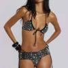 Osmium Studded Belt In Black