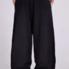 Petite Black Baggy Monster Joggers