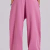 Pink Baggy Cuffed Monster Joggers