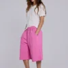 Pink Monster Jogger Shorts
