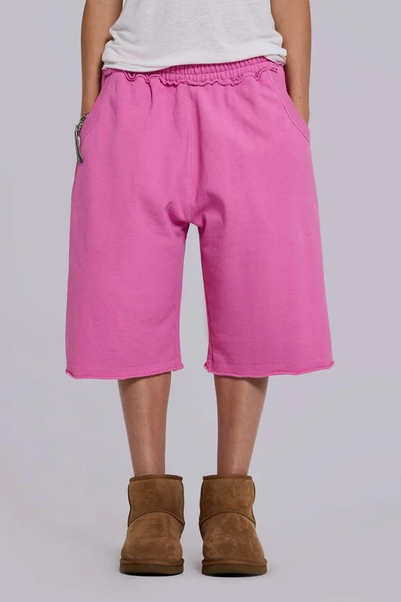 Pink Monster Jogger Shorts