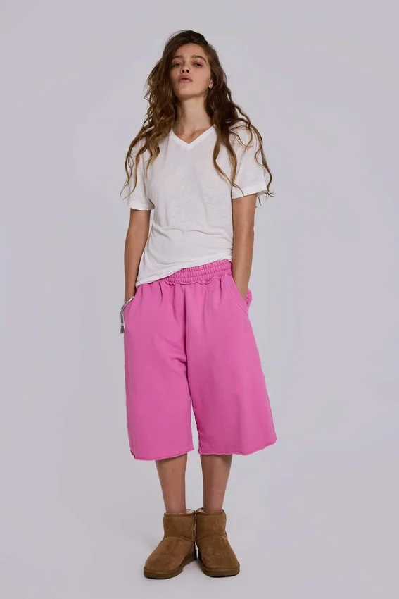 Pink Monster Jogger Shorts
