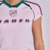 Pink No.13 Football Baby Tee