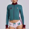Pink No.13 Football Mini Shorts
