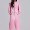 Pink Sporty Baggy Monster Joggers