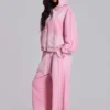 Pink Sporty Baggy Monster Joggers