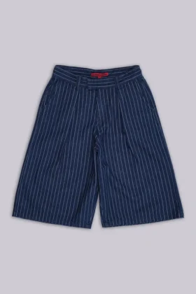 Pinstripe Denim XL Goliath Shorts
