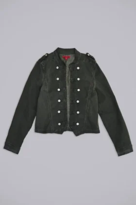 Rebel Military Jacket in Khaki