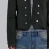 Rebel Military Jacket in Khaki