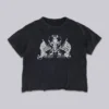 Rock Revival Distressed National Cropped T-Shirt